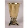 Image 3 : A GROUP OF BRASS FOX HEAD STIRRUP CUPS