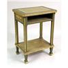 Image 1 : A NEOCLASSICAL STYLE ORMOLU-MOUNTED AND GRAIN PAINTED TELEPHONE TABLE