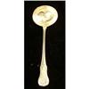 Image 1 : A GEORGIAN ENGLISH SILVER SOUP LADLE