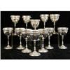 Image 1 : A SET OF TWELVE VIGUERAS 950 MEXICAN STERLING SILVER GOBLET