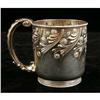 Image 6 : TWO AMERICAN STERLING SILVER HANDLED MUGS