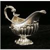 Image 1 : A GEORGIAN ENGLISH SILVER FOOTED SAUCEBOAT