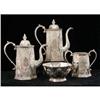 Image 1 : A WILLIAM GALE & SON SILVER PLATED FOUR PIECE TEA SERVICE