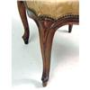 Image 4 : A LOUIS XV CARVED WALNUT CHAISE