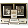 Image 1 : A MISCELLANEOUS GROUP OF FRAMED POLYCHROME PRINTS