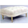 Image 3 : A NEOCLASSICAL STYLE GILTWOOD OTTOMAN