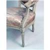 Image 3 : A PAIR OF LOUIS XVI STYLE WHITE-PAINTED FAUTEUILS A LA REINE