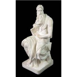 A PLASTER FIGURE OF MOSES