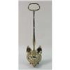 Image 2 : A CAST BRASS FOX-FORM DOOR STOP