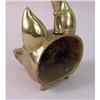 Image 4 : A CAST BRASS FOX-FORM DOOR STOP