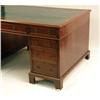 Image 2 : A VICTORIAN MAHOGANY PEDESTAL DESK