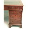 Image 3 : A VICTORIAN MAHOGANY PEDESTAL DESK