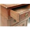Image 6 : A VICTORIAN MAHOGANY PEDESTAL DESK