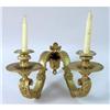 Image 2 : A PAIR OF REGENCE STYLE TWO-LIGHT SCONCES
