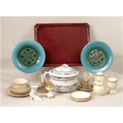 A MISCELLANEOUS GROUP OF TABLE ARTICLES