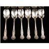 Image 2 : A SET OF TWELVE GORHAM "CAMBRIDGE" PATTERN (1899) ICE CREAM FORKS