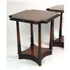 Image 2 : A PAIR OF MAHOGANY SIDE TABLES