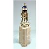 Image 1 : A LOUIS XVI ORMOLU AND WHITE MARBLE GLOBE CLOCK