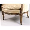 Image 4 : A LOUIS XV STYLE CARVED WALNUT HALL PORTER`S CHAIR