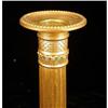 Image 3 : A PAIR OF EMPIRE STYLE BRASS CANDLESTICKS