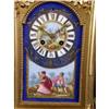 Image 5 : A LOUIS XVI STYLE PORCELAIN AND GILT-METAL TABLE CLOCK