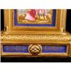 Image 6 : A LOUIS XVI STYLE PORCELAIN AND GILT-METAL TABLE CLOCK