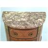 Image 2 : A LOUIS XV/XVI TRANSITIONAL STYLE TULIPWOOD COMMODE