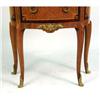 Image 5 : A LOUIS XV/XVI TRANSITIONAL STYLE TULIPWOOD COMMODE