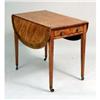 Image 1 : A GEORGE III SATINWOOD PEMBROKE TABLE