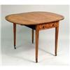 Image 2 : A GEORGE III SATINWOOD PEMBROKE TABLE