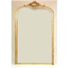 Image 1 : A VICTORIAN ROCOCO-REVIVAL GILTWOOD OVERMANTLE MIRROR