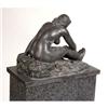 Image 4 : A BRONZE SCULPTURE WITH BROWN PATINA
