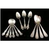 Image 1 : A GROUP OF STERLING SILVER SPOONS