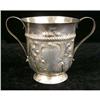 Image 1 : A GEORGIAN ENGLISH SILVER CAUDLE CUP