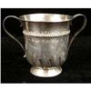 Image 4 : A GEORGIAN ENGLISH SILVER CAUDLE CUP