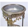 Image 2 : A VICTORIAN GILT-METAL AND STEEL JARDINIERE STAND