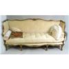 Image 1 : A LOUIS XV STYLE CARVED GILTWOOD SOFA