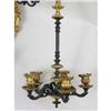 Image 4 : A PAIR OF VICTORIAN RENAISSANCE REVIVAL STYLE GILT-METAL AND PATINATED-BRONZE WALL LIGHTS