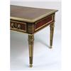 Image 2 : A LOUIS XVI STYLE ORMOLU-MOUNTED MAHOGANY BUREAU PLAT