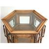 Image 3 : A VICTORIAN STYLE CARVED WALNUT OCTAGONAL TEA TABLE