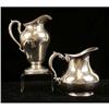 Image 1 : TWO SILVER PLATED WATER PITCHERS