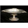 Image 2 : A ROYAL DANISH STERLING SILVER SHAPED CIRCULAR FOOTED COMPOTE WITH MATCHING OVAL DISH