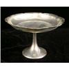 Image 2 : A MANCHESTER STERLING SILVER FOOTED SHAPED CIRCULAR COMPOTE WITH A JENNINGS SILVER COMPANY, IRVINGTO