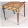 Image 5 : A LOUIS XVI STYLE PAINTED AND PARCEL-GILT SMALL SETTEE