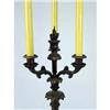 Image 3 : A PAIR OF LOUIS PHILLIPE STYLE BRONZE CANDELABRA