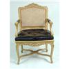 Image 5 : A SET OF SIX LOUIS XV STYLE PICKLED BEECHWOOD CANED FAUTEUILS