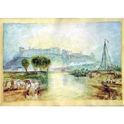 A WATERCOLOR ON PAPER