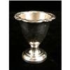 Image 6 : A D & S ROCOCO SILVER ON COPPER HANDLED FOOTED SHAPED OVAL EGG CUP STAND