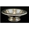 Image 1 : A STERLING SILVER FOOTED CIRCULAR BOWL