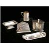 Image 1 : A GROUP OF SILVER PLATED ITEMS
